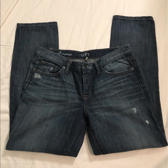 LOFT Denim - Ann Taylor Loft Boyfriend Jeans
